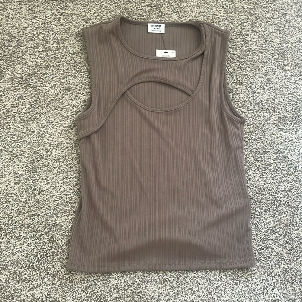 Cotton On Romy Cut Out Tank Top